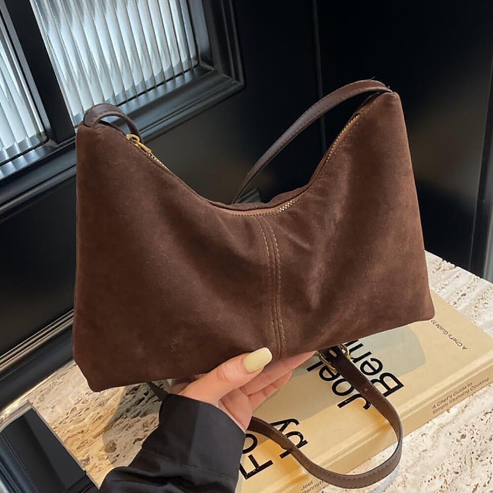 Casual Women's Crossbody Bag PU Leather Tote Satchel Shoulder Purse - Picture 3 of 5